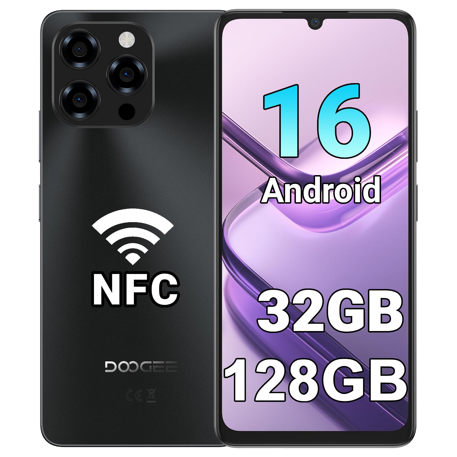 Amazon | 【Android 16 スマホ 初登場】DOOGEE Note58 スマートフォン