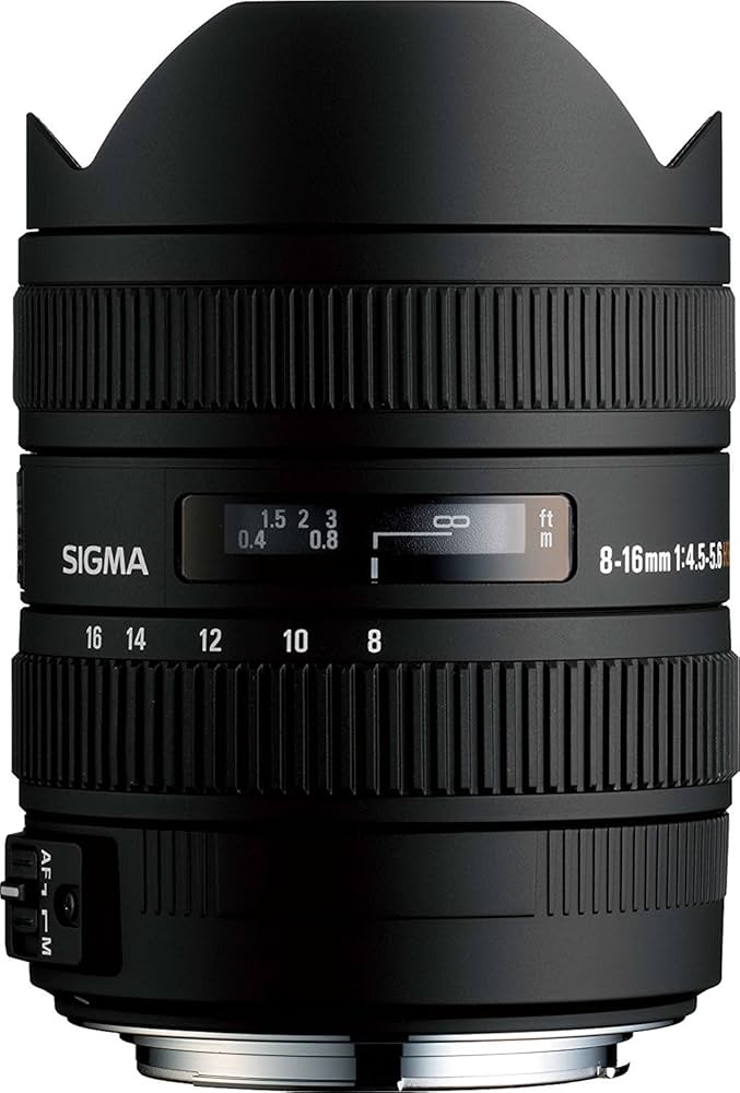 Amazon | SIGMA 広角ズームレンズ 8-16mm F4.5-5.6 DC HSM キヤノン用