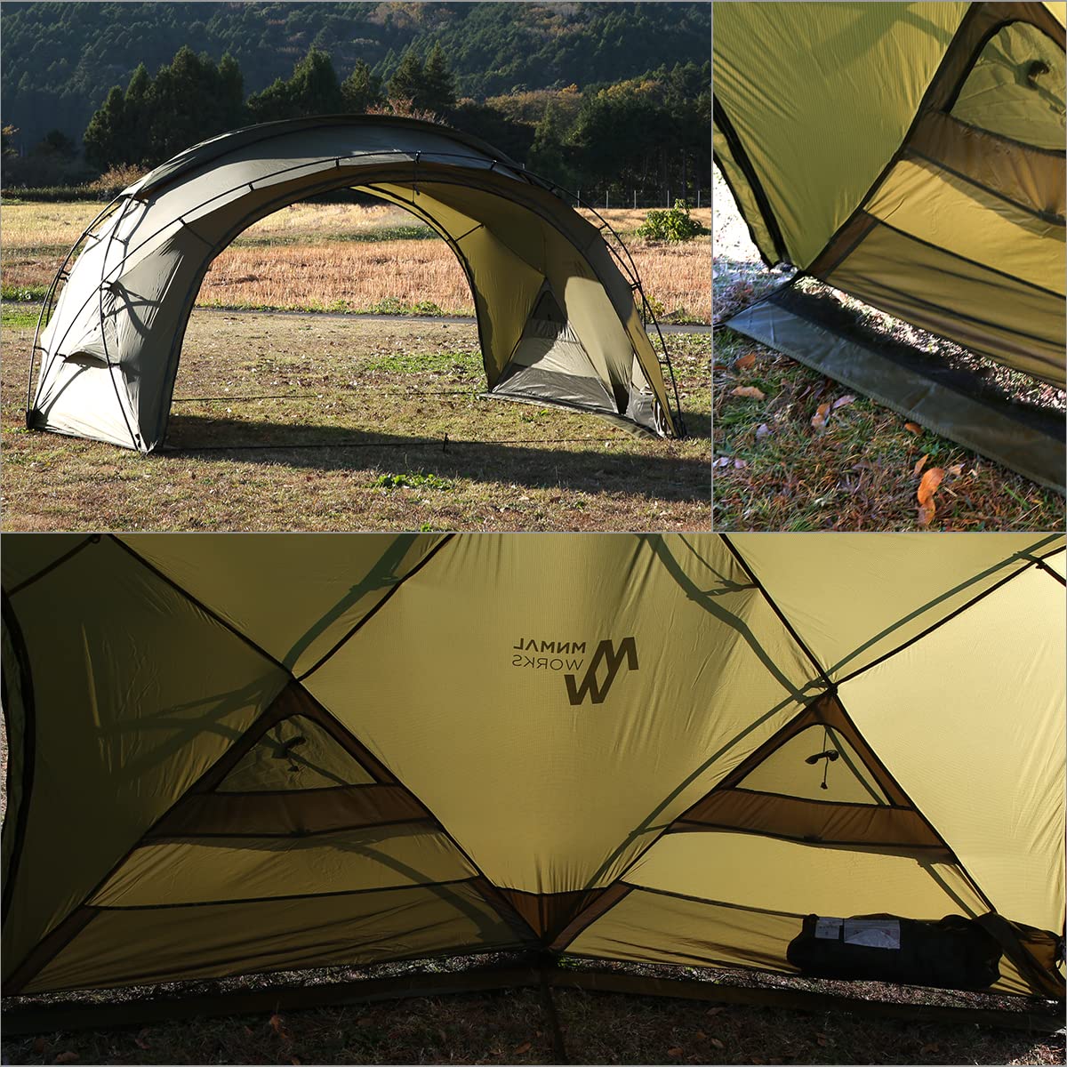 Amazon.co.jp: MINIMAL WORKS ミニマルワークス SHELTER G テント