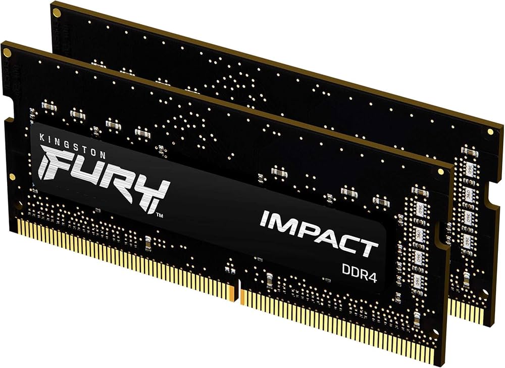 Kingston FURY Impact 32GB (2x16GB) 3200MHz DDR4 CL20 Memoria