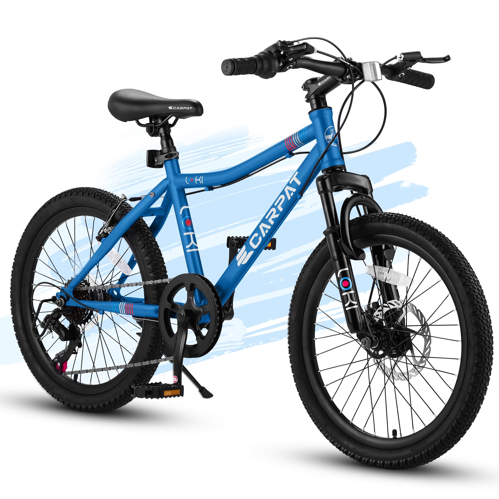 Amazon | Elecony 20インチ キッズ マウンテンバイク 21スピード自転車