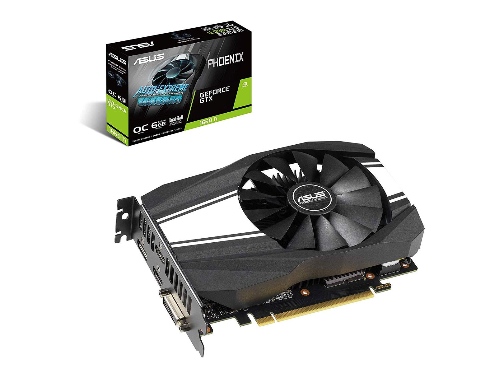 Amazon | ASUS NVIDIA GTX 1660Ti 搭載 デュアルボールベアリング