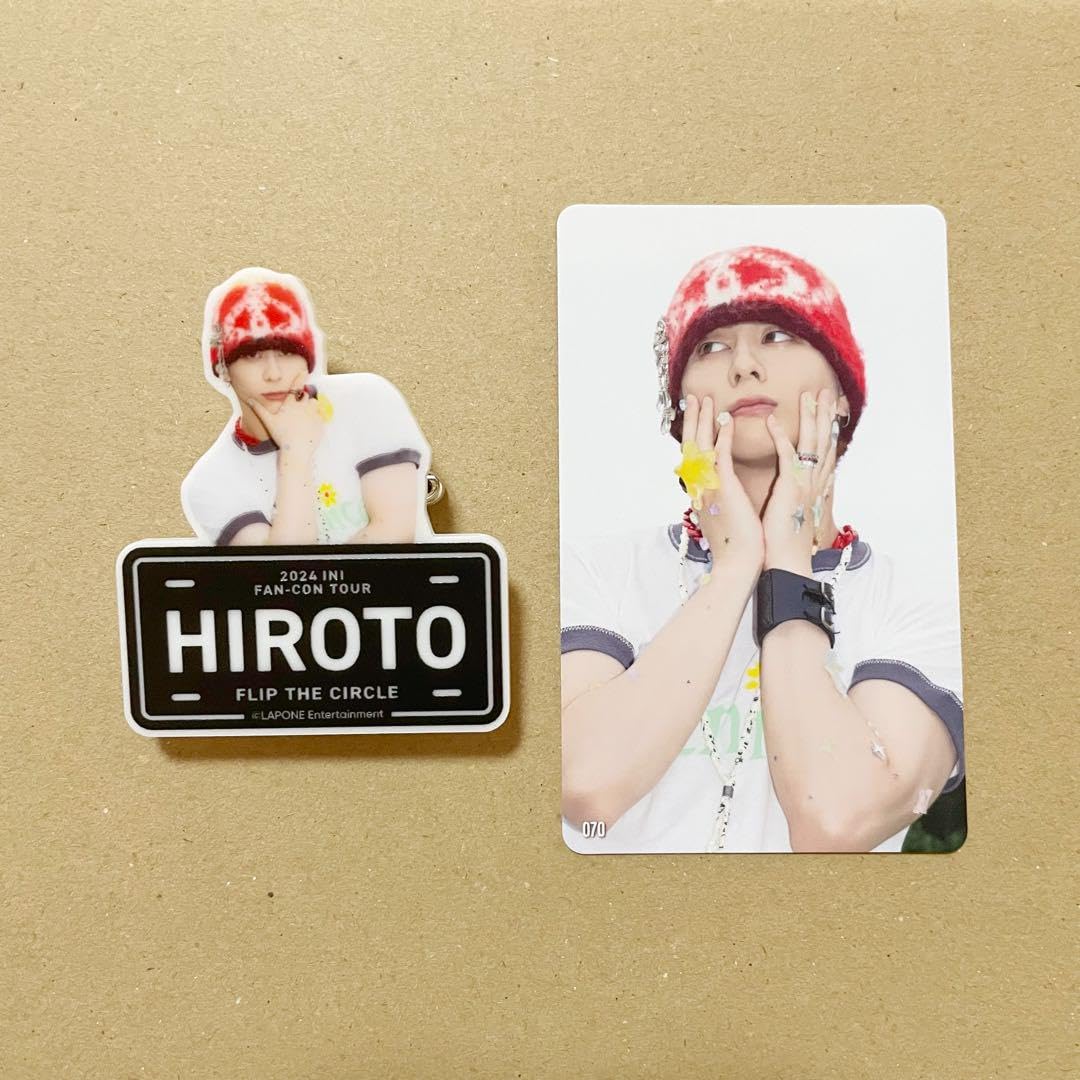 Amazon.co.jp: INI 西洸人 FLIP THE CIRCLE ネームプレート トレカ 070