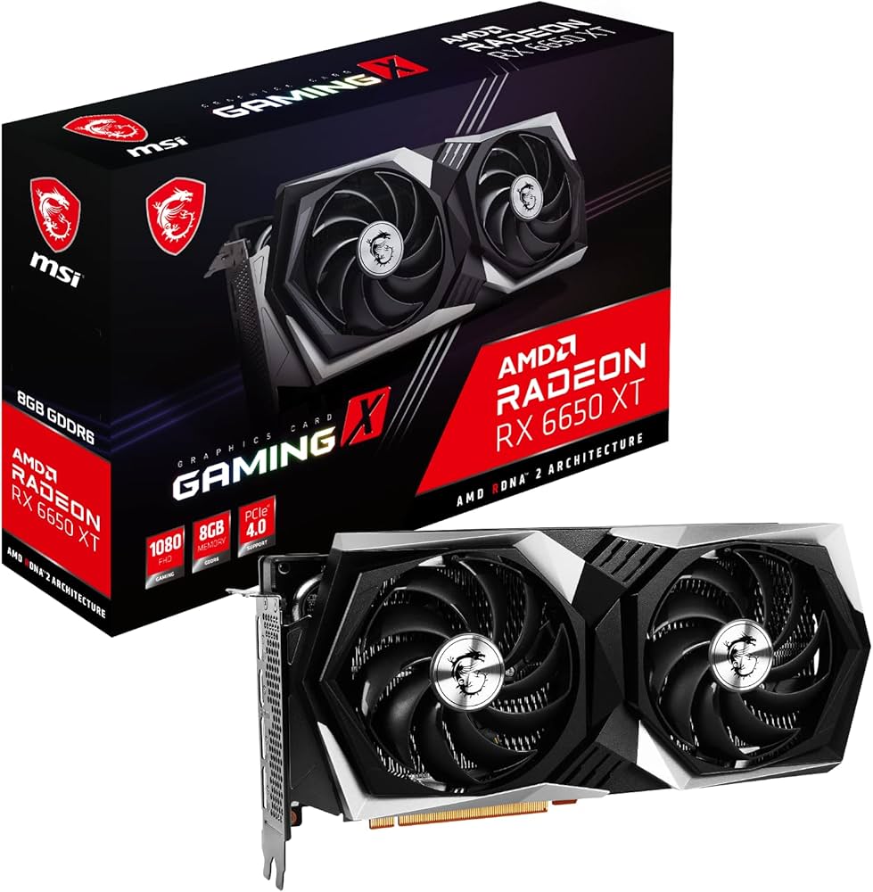 Amazon.co.jp: MSI Radeon RX 6650 XT Gaming X 8G Graphics Board