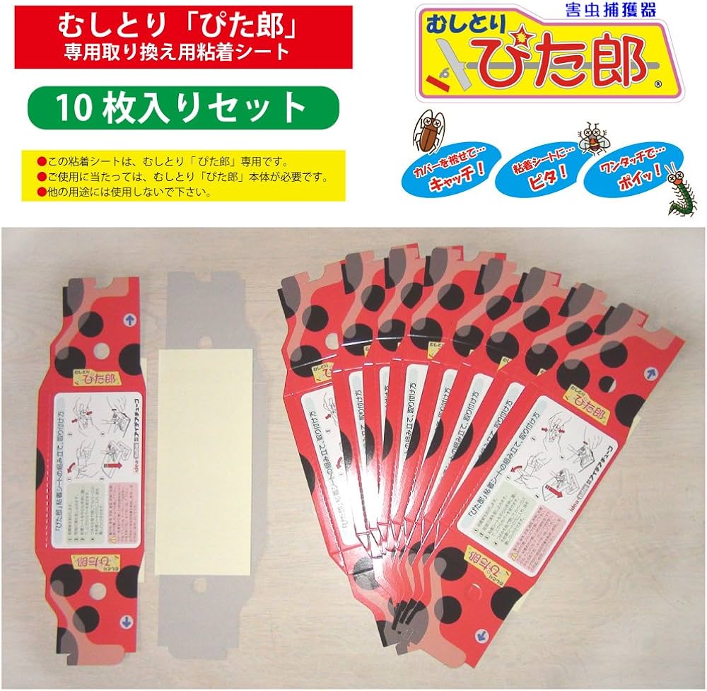 Amazon | むしとり ぴた郎 コンパクト専用シート ゴキブリ 退治 直接