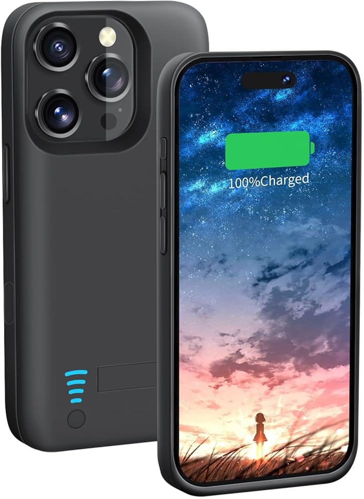 Amazon.com: Loytal Battery Case for iPhone 16 Pro Max, 6000mAh