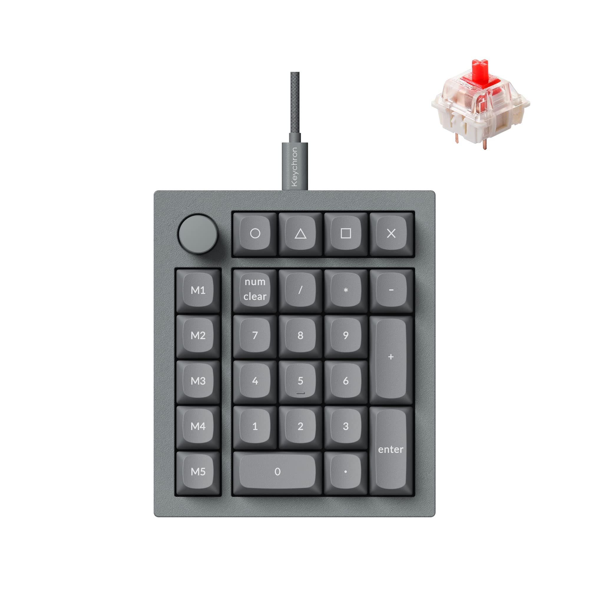 Amazon.com: Keychron Q0 Plus Wired Full Aluminum Custom Number Pad