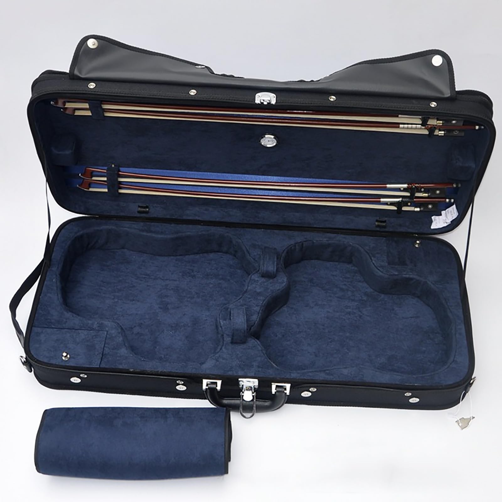 Amazon.co.jp: 4/4 バイオリンケース、ダブルバイオリンケース、2 つの