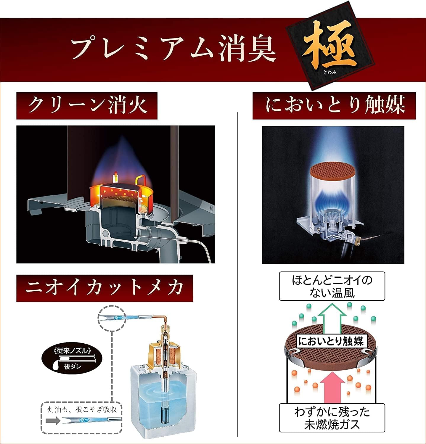 Amazon | CORONA(コロナ) 石油ファンヒーター 【日本生産】 (木造15畳