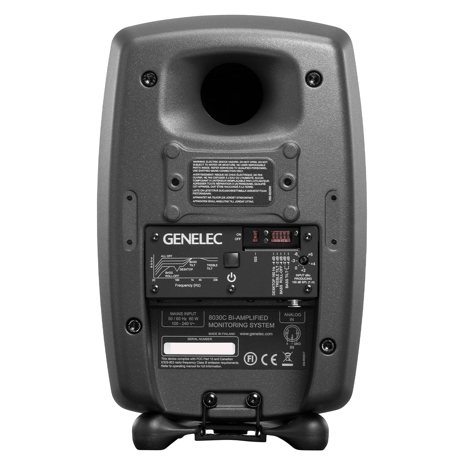 Amazon | GENELEC 8030CP リファレンス・モニタースピーカー grey