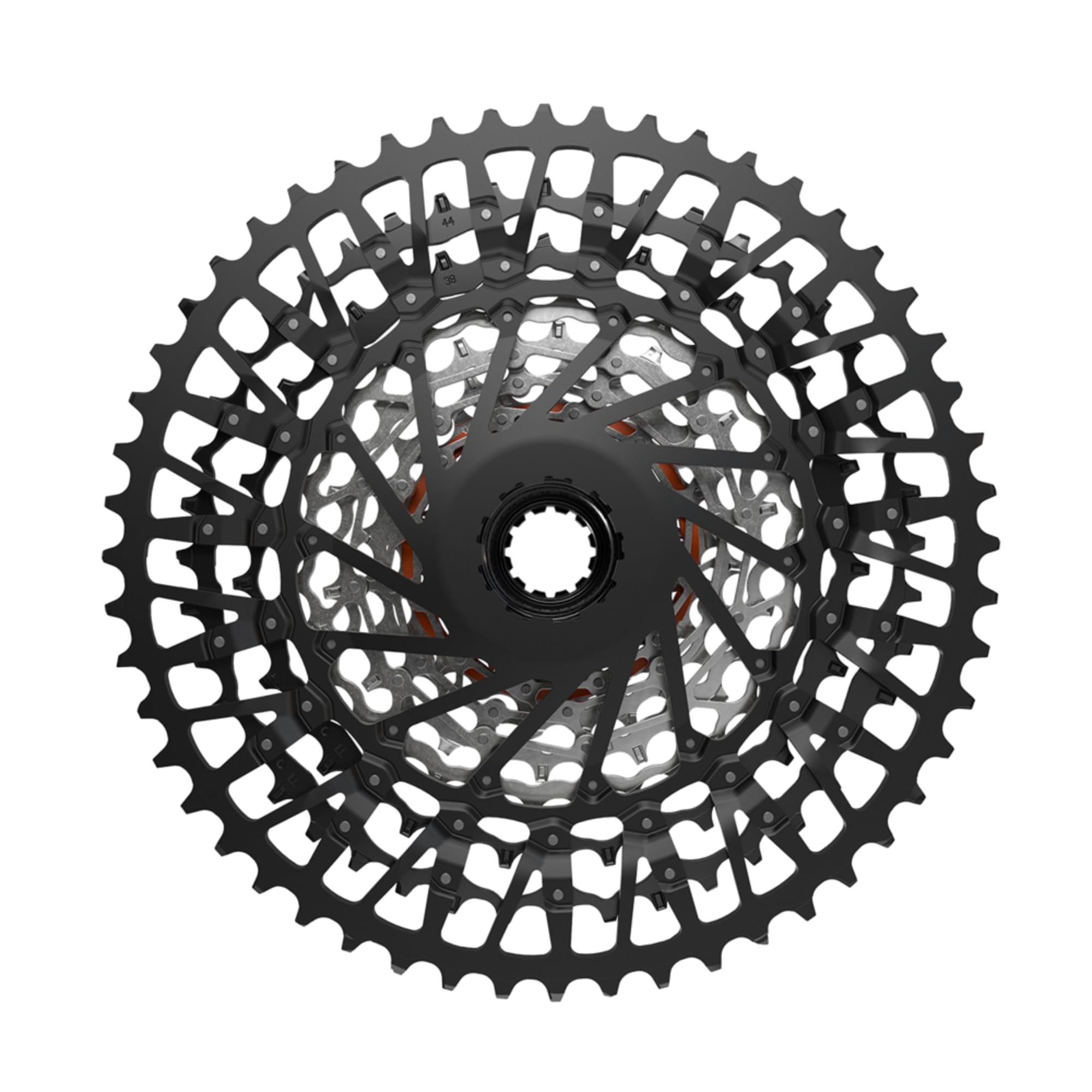 Amazon.com : SRAM GX Eagle T-Type XS-1275 Cassette - 12-Speed, 10