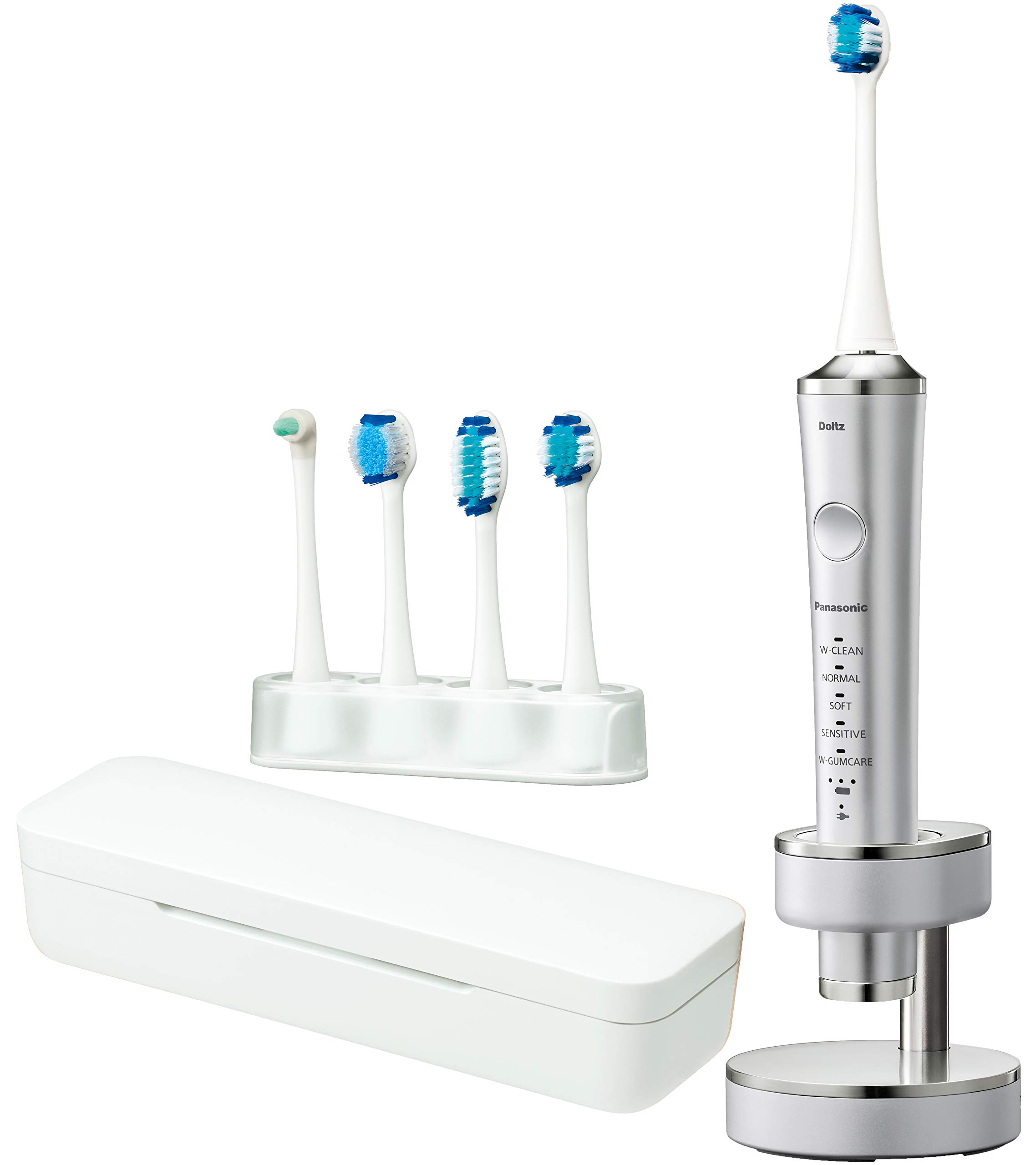 Amazon | パナソニック 電動歯ブラシ ドルツシルバー EW-CDP54-S