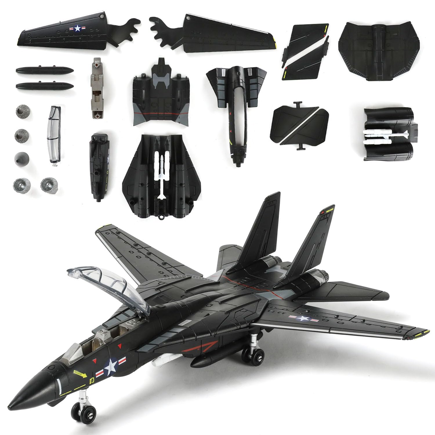 Amazon.co.jp: SEBUNAS 1:72スケール F-14 トムキャットファイター