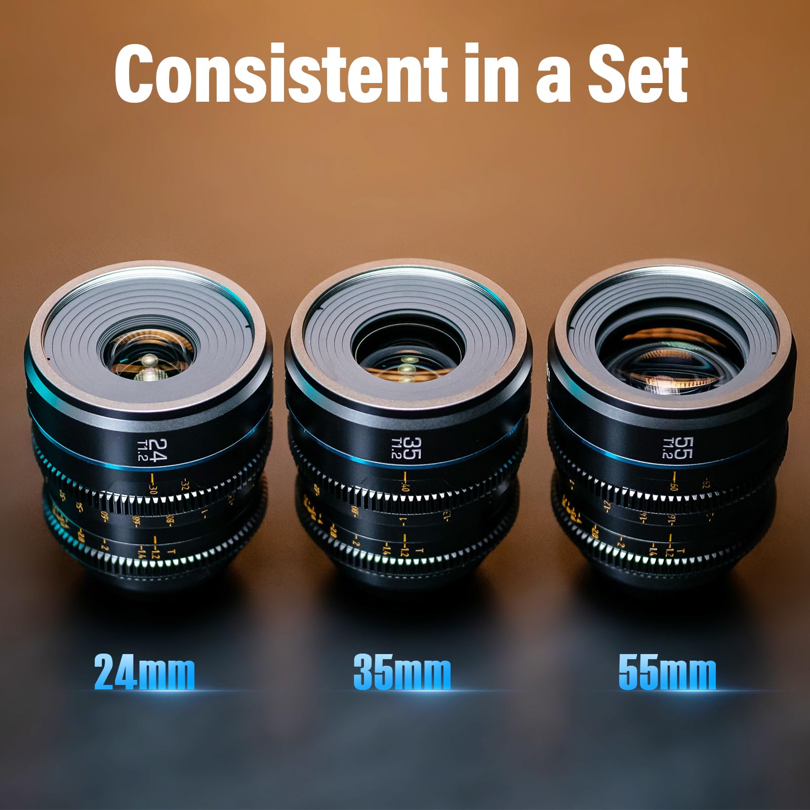 Amazon.co.jp: SIRUI Night Walker T1.2シネマレンズセット, 24mm