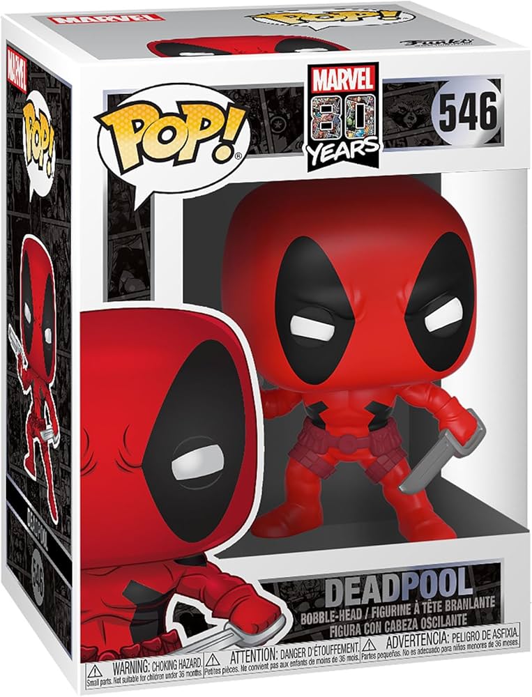 Funko Pop! Marvel: First Appearance - Deadpool, Figures - Amazon