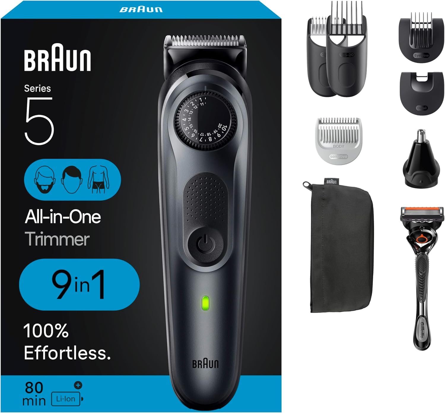 Amazon.com: Braun All-in-One Style Kit Series 5 5470, 9-in-1