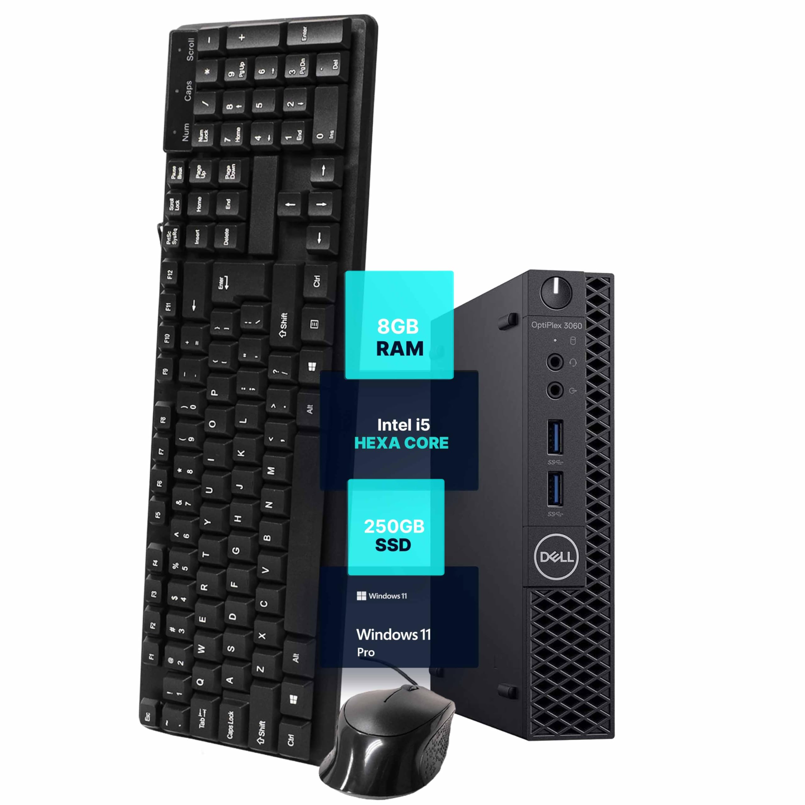 Amazon.com: Dell Optiplex 3060 Mini PC | Windows 11 Pro | Intel i5