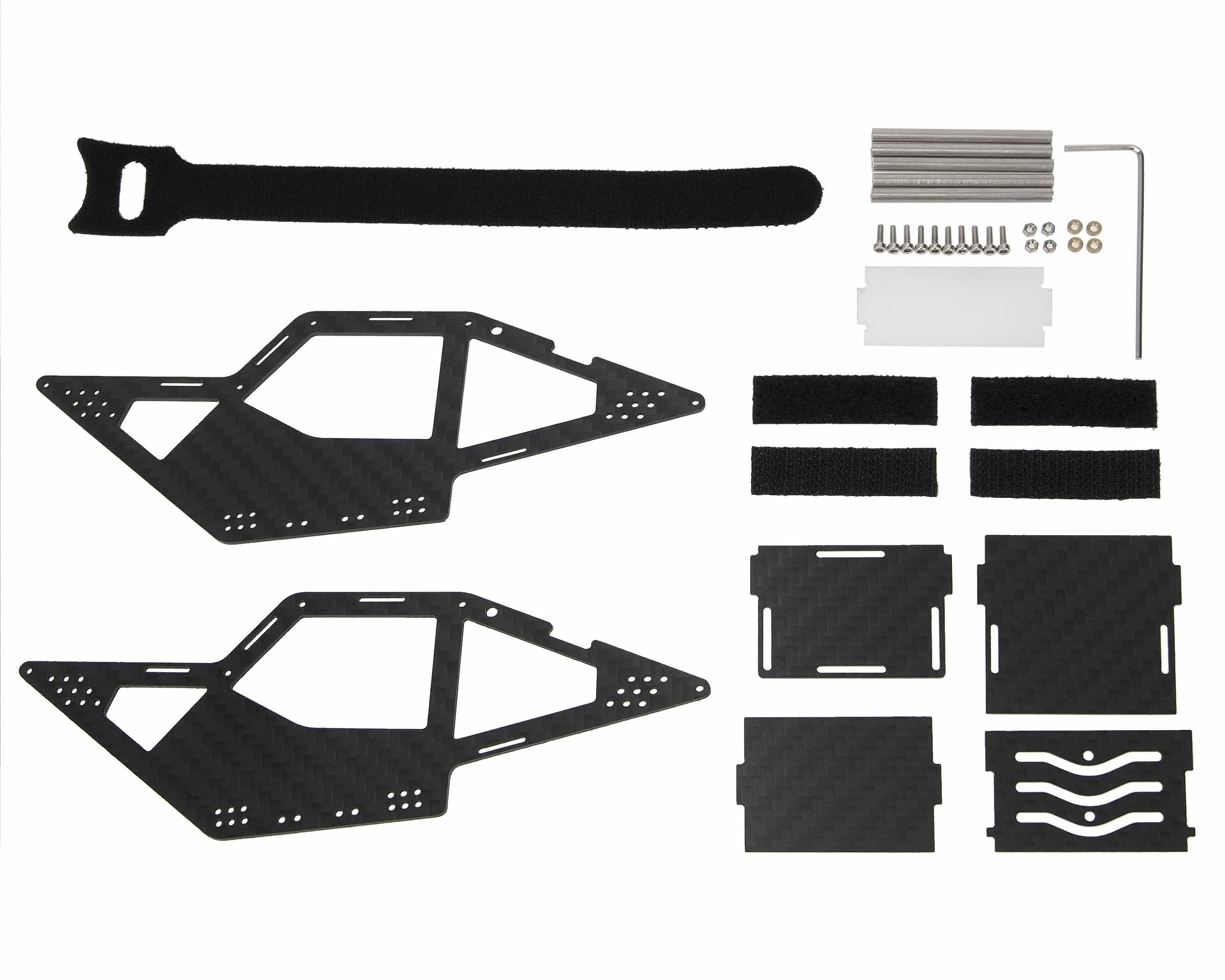 Amazon | MEUS Racing SCX24 LCG シャーシ カーボンファイバー