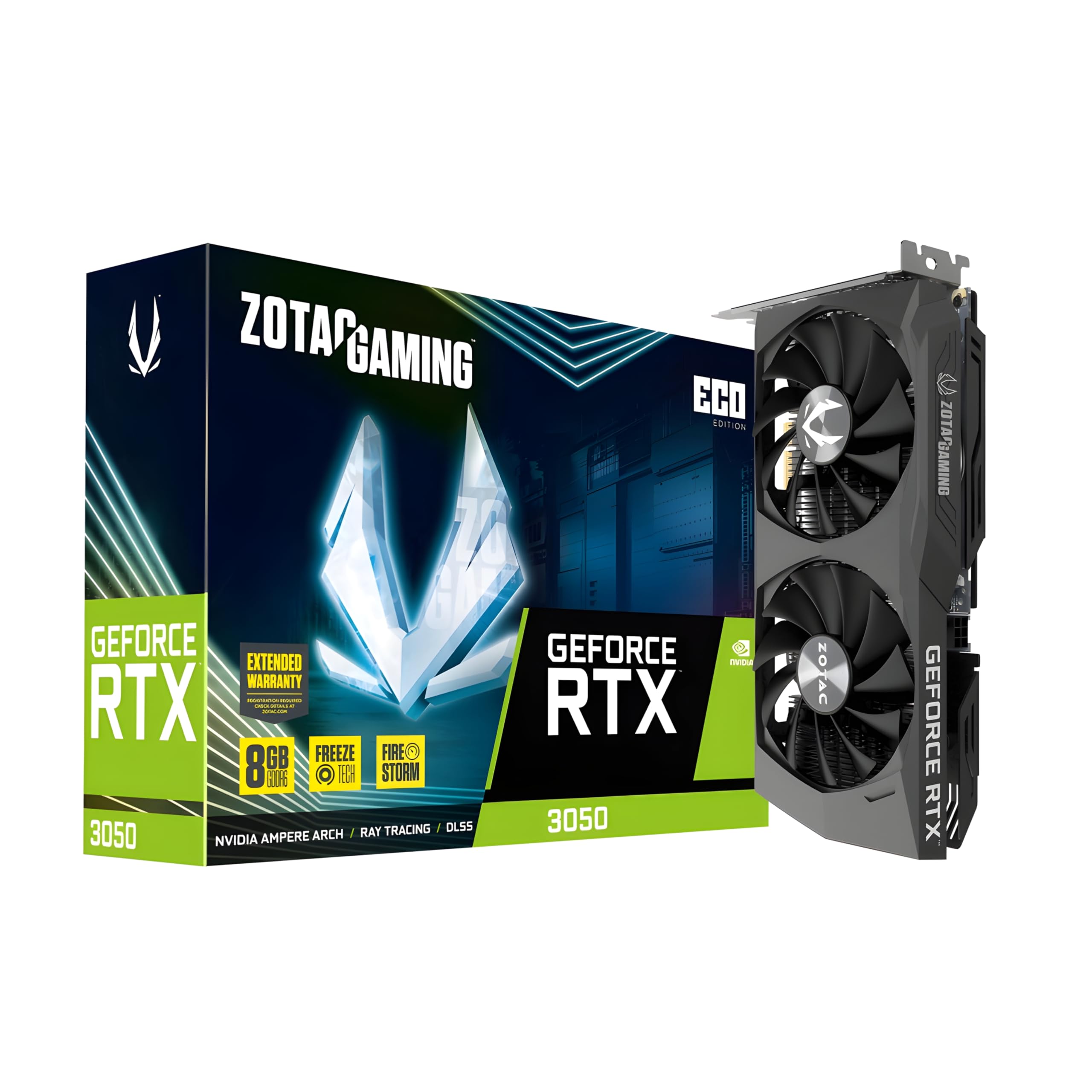 Amazon | Zotac Gaming GeForce RTX 3050 Eco NVIDIA 8GB GDDR6
