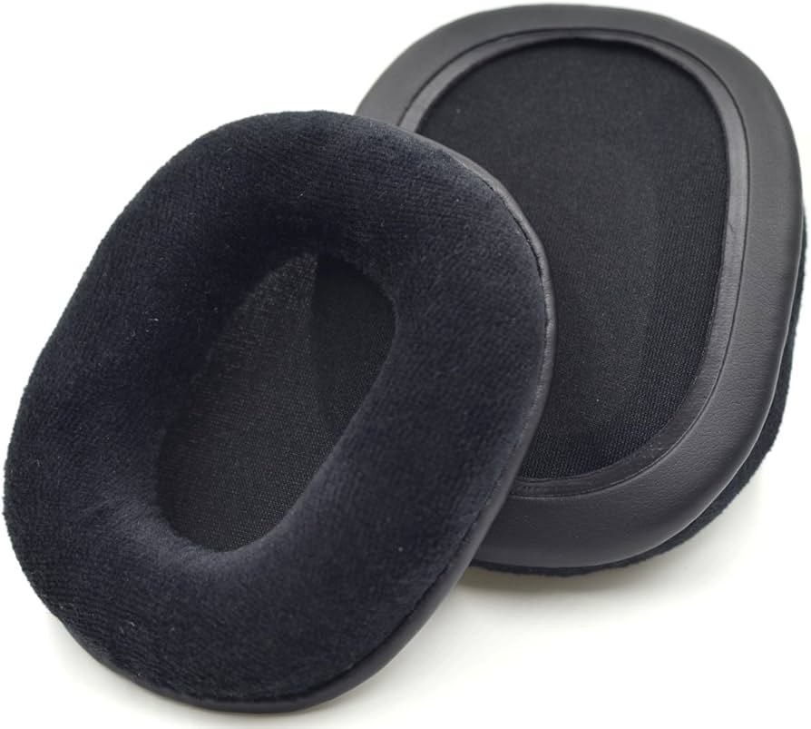 Amazon.co.jp: 交換用ベロアイヤーパッド イヤーパッド クッション