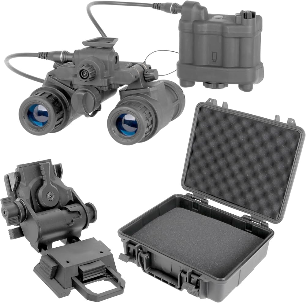 Amazon.co.jp: AN/PVS-31 ダミー ナイトビジョン ゴーグル シュラウド