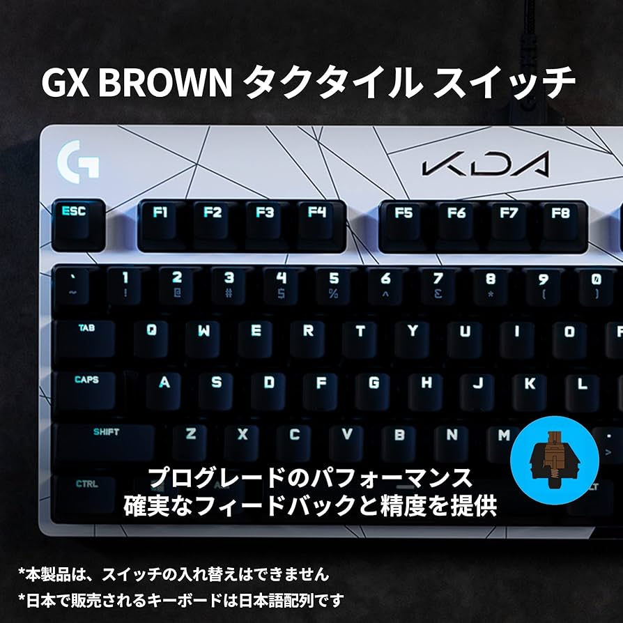 Amazon.co.jp: Logicool G ロジクール G PRO LoL K/DA テンキーレス