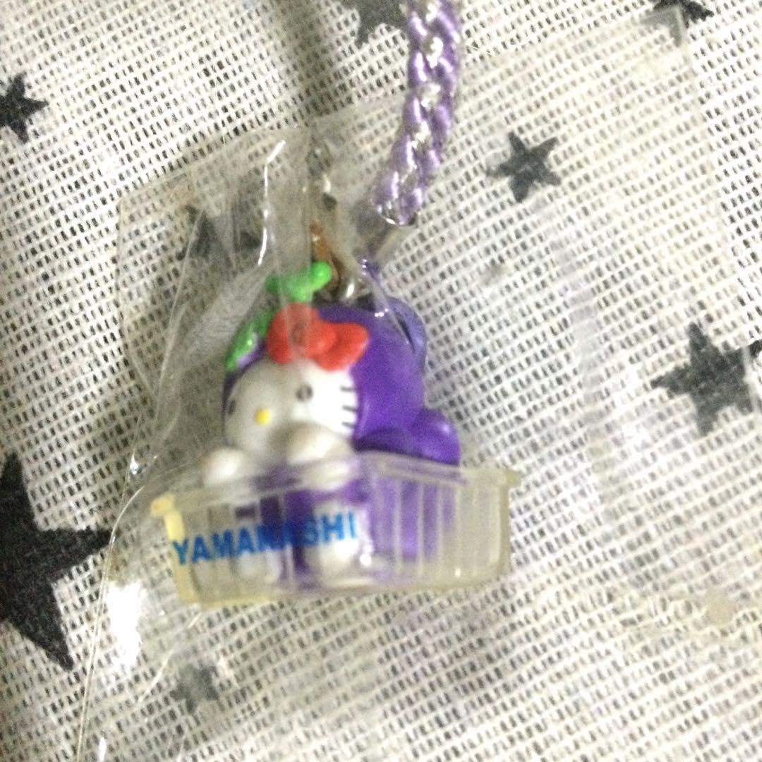 山梨限定 ワイン ぶどう ご当地キティ 根付ストラップ レア ご当地