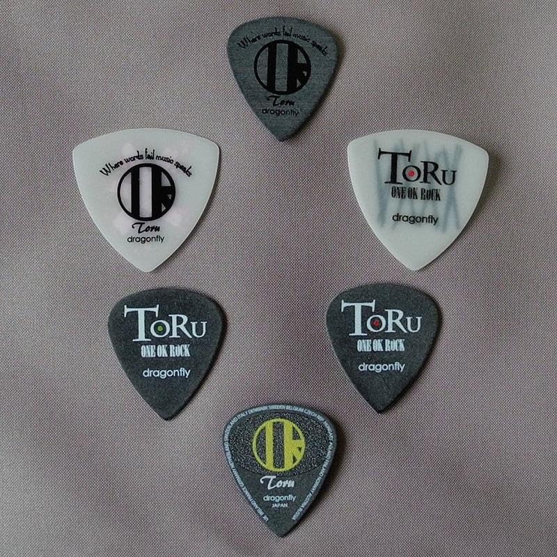 Amazon.co.jp: ONE OK ROCK ワンオクロック TORU ギターピック : 楽器