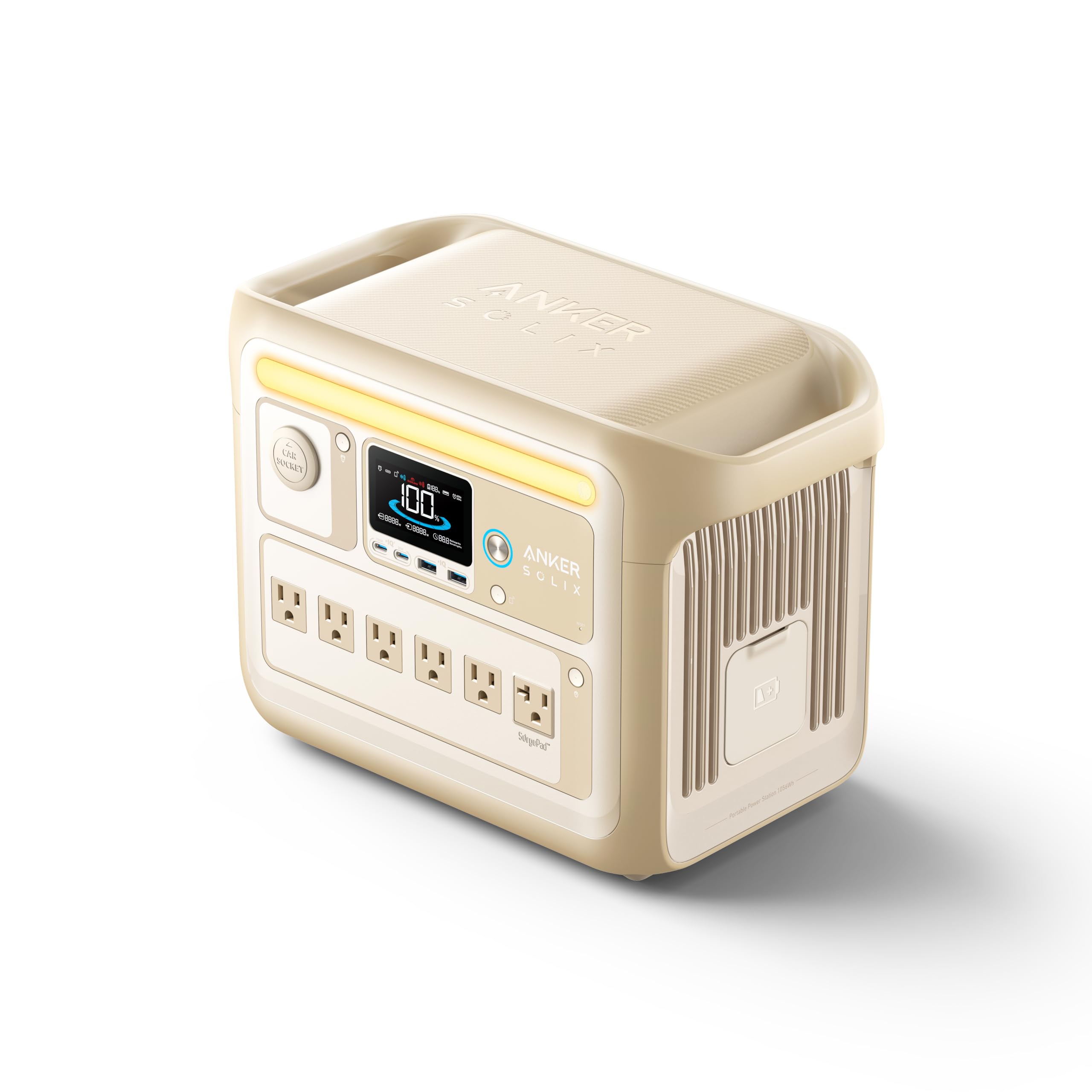 Amazon.co.jp: Anker Solix C1000 Portable Power Station ポータブル