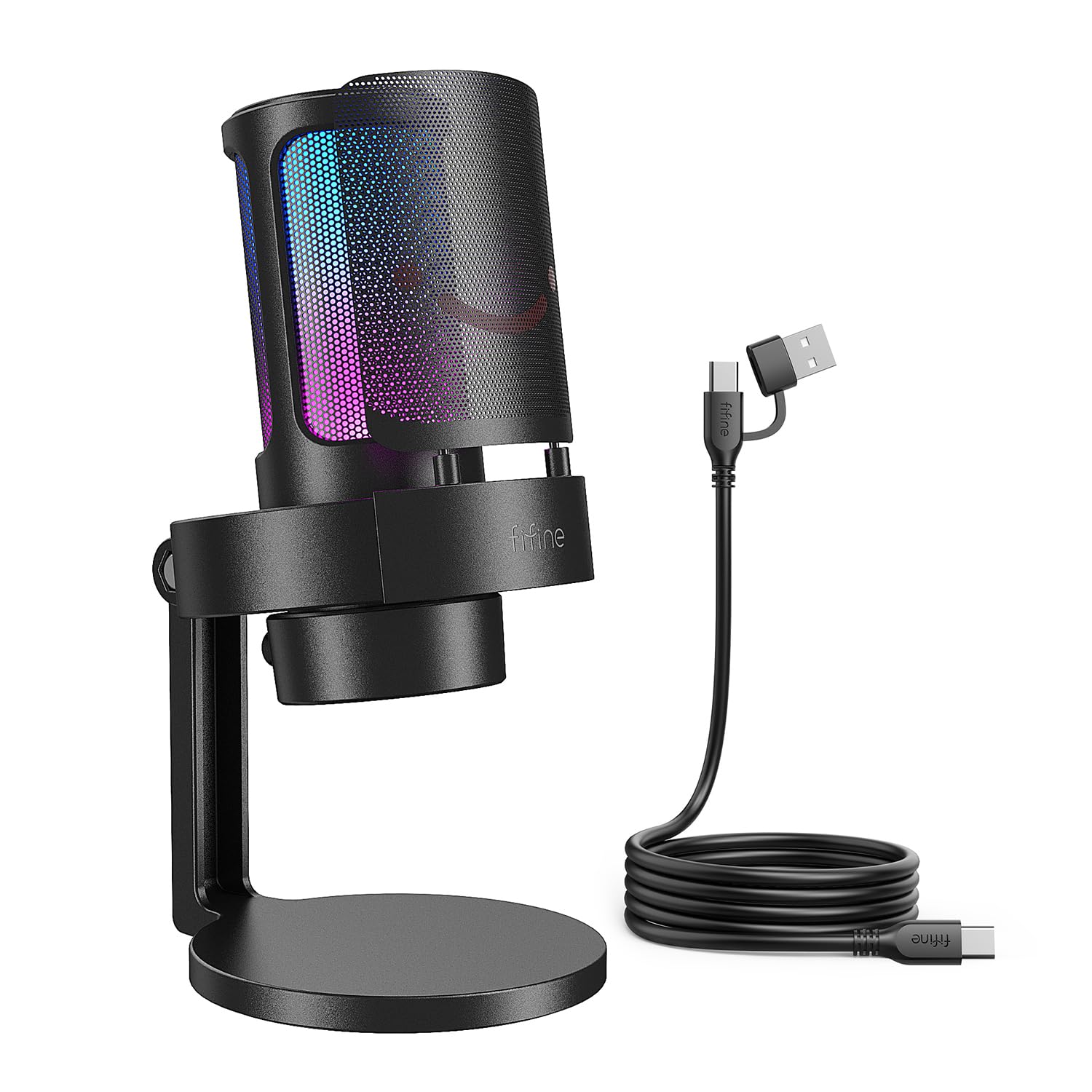 Amazon.co.jp: FIFINE ゲーミング マイク USB PC マイク