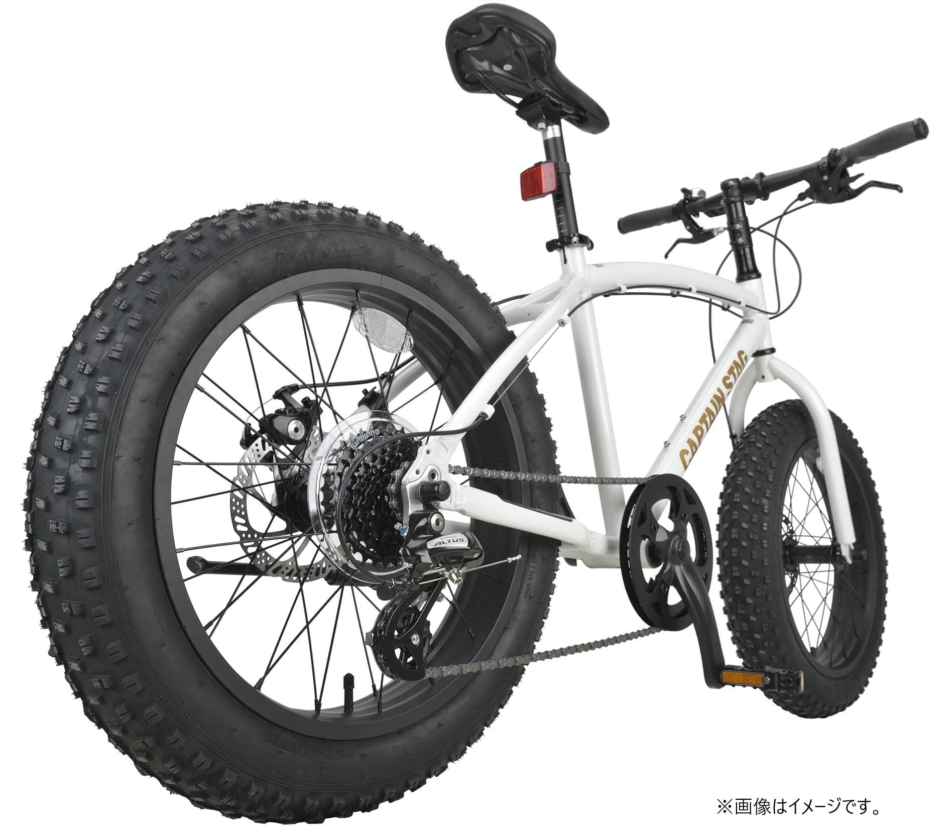 Amazon | キャプテンスタッグ(CAPTAIN STAG) ファットバイク 20インチ