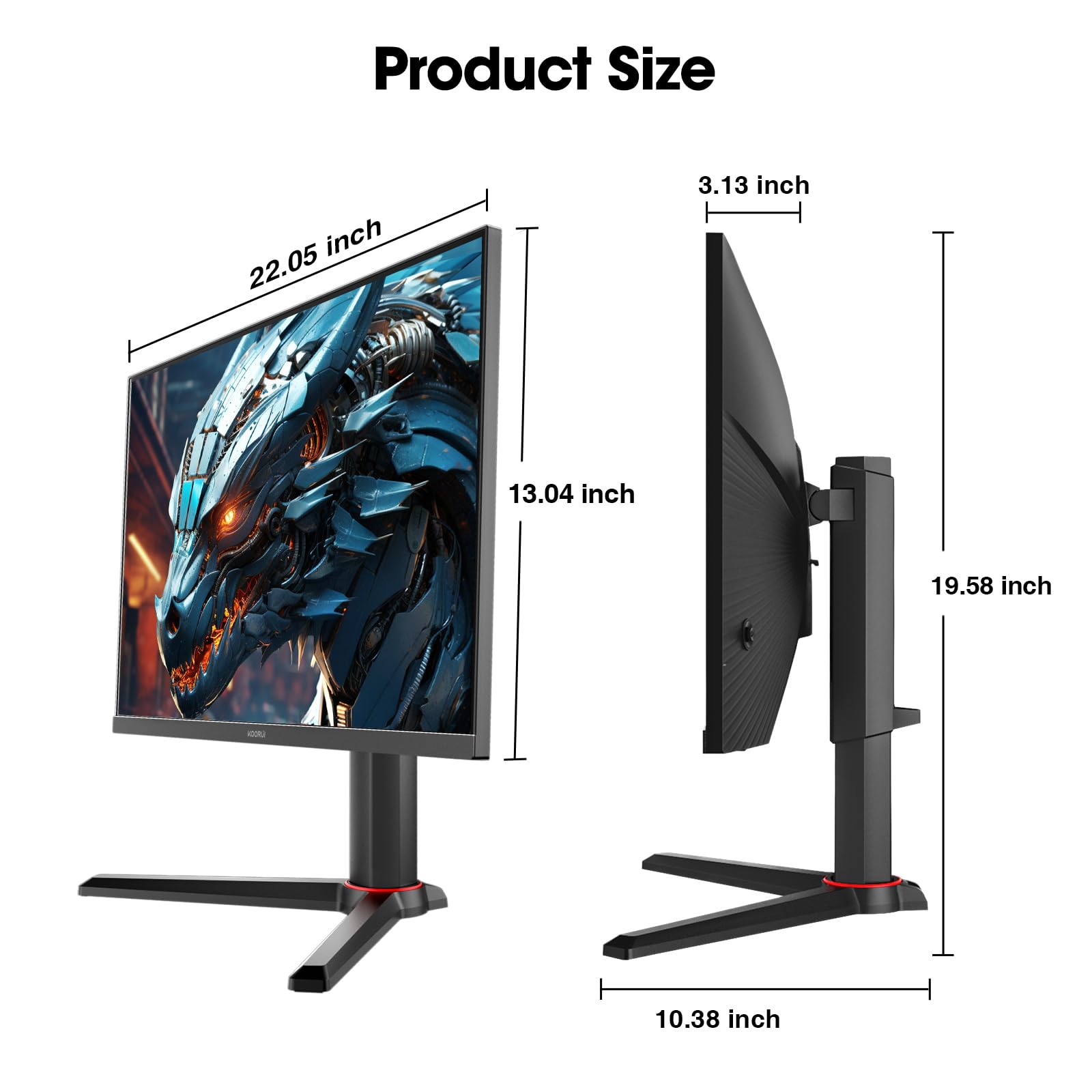 Amazon.co.jp: KOORUI 24.5インチゲーミングモニター QHD(2560*1440