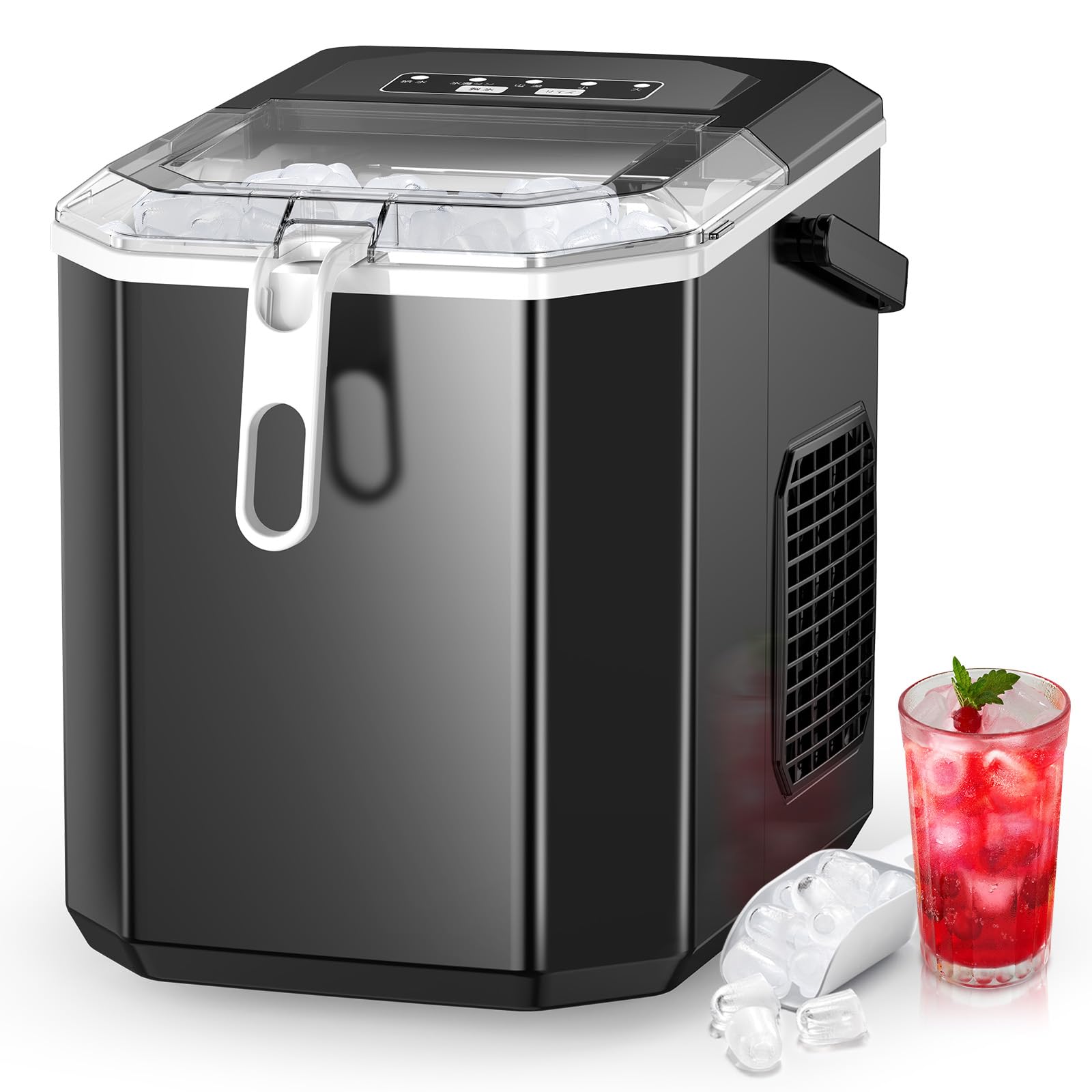 Amazon.co.jp: Joy Pebble 製氷機 家庭用 氷つくり機 高速 自動製氷機