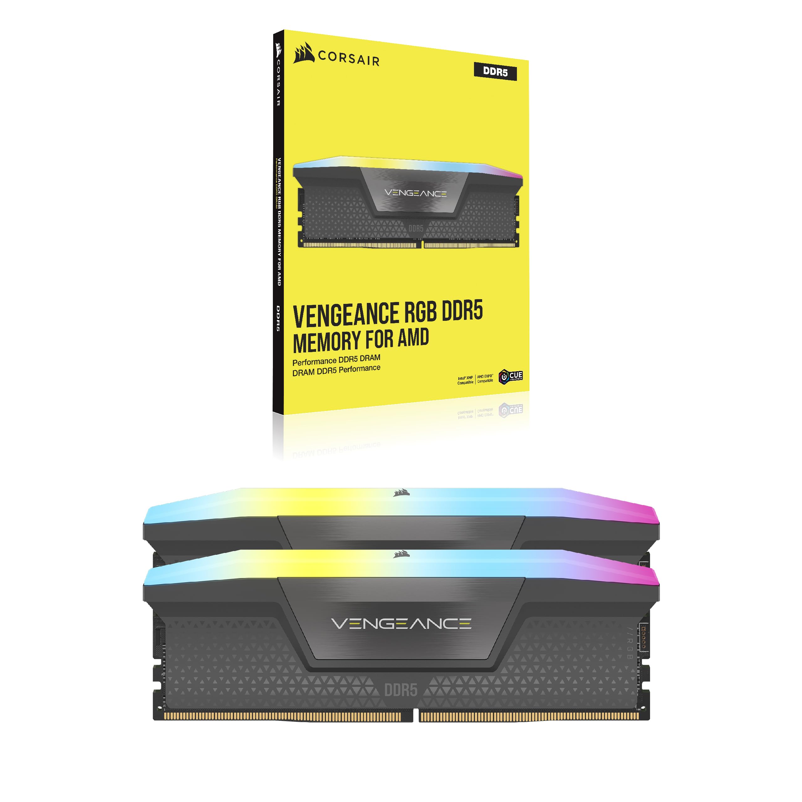 Amazon | CORSAIR DDR5-5600MHz デスクトップPC用メモリ VENGEANCE RGB