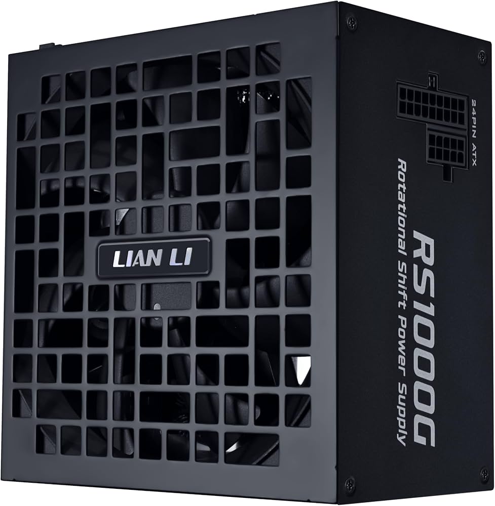 Amazon | LIANLI ATX3.1準拠PC電源 RS1000G ブラック HUB付き フル