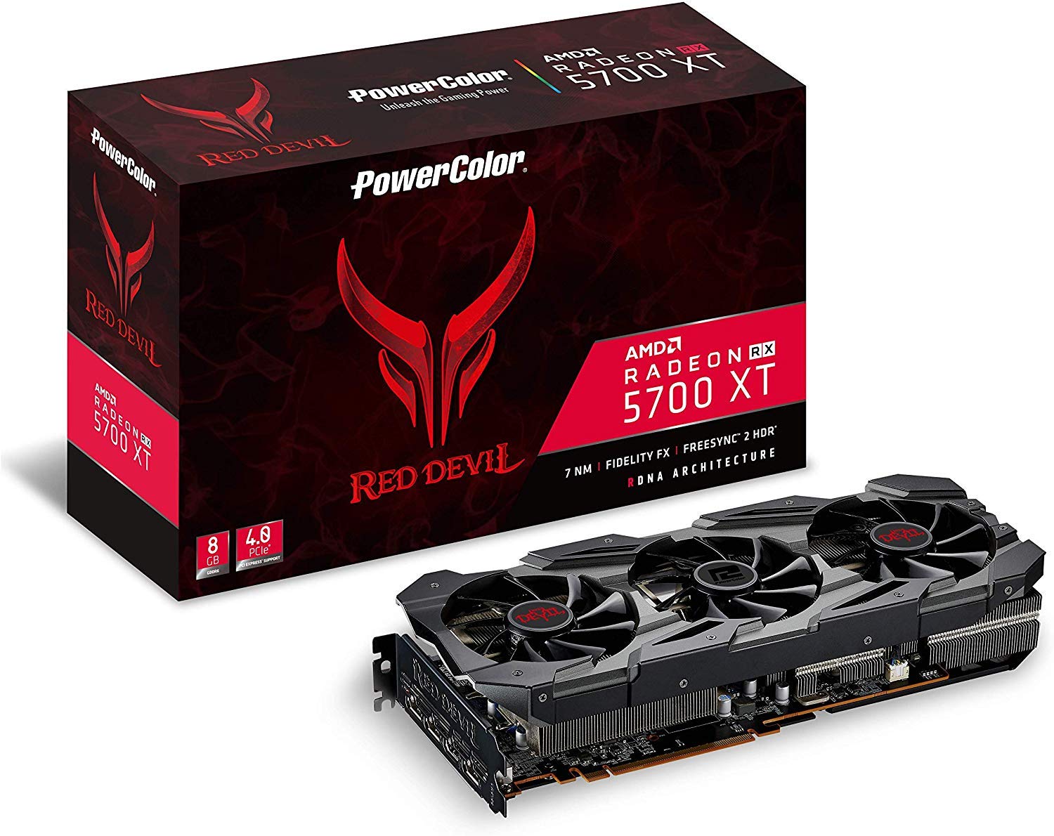 Amazon | PowerColor AMD Radeon RX5700XT 搭載 グラフィックボード