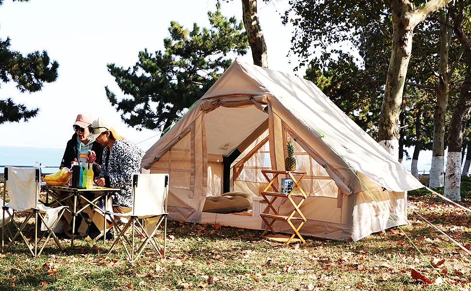 Amazon.co.jp: AISUNSS エアーテント 防水オックスフォード布 エア