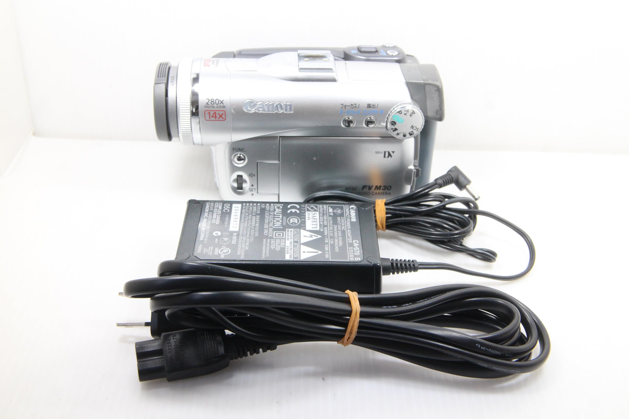 miniDVのダビングに！Canon ビデオカメラ DM-FV30 miniDVのダビングに