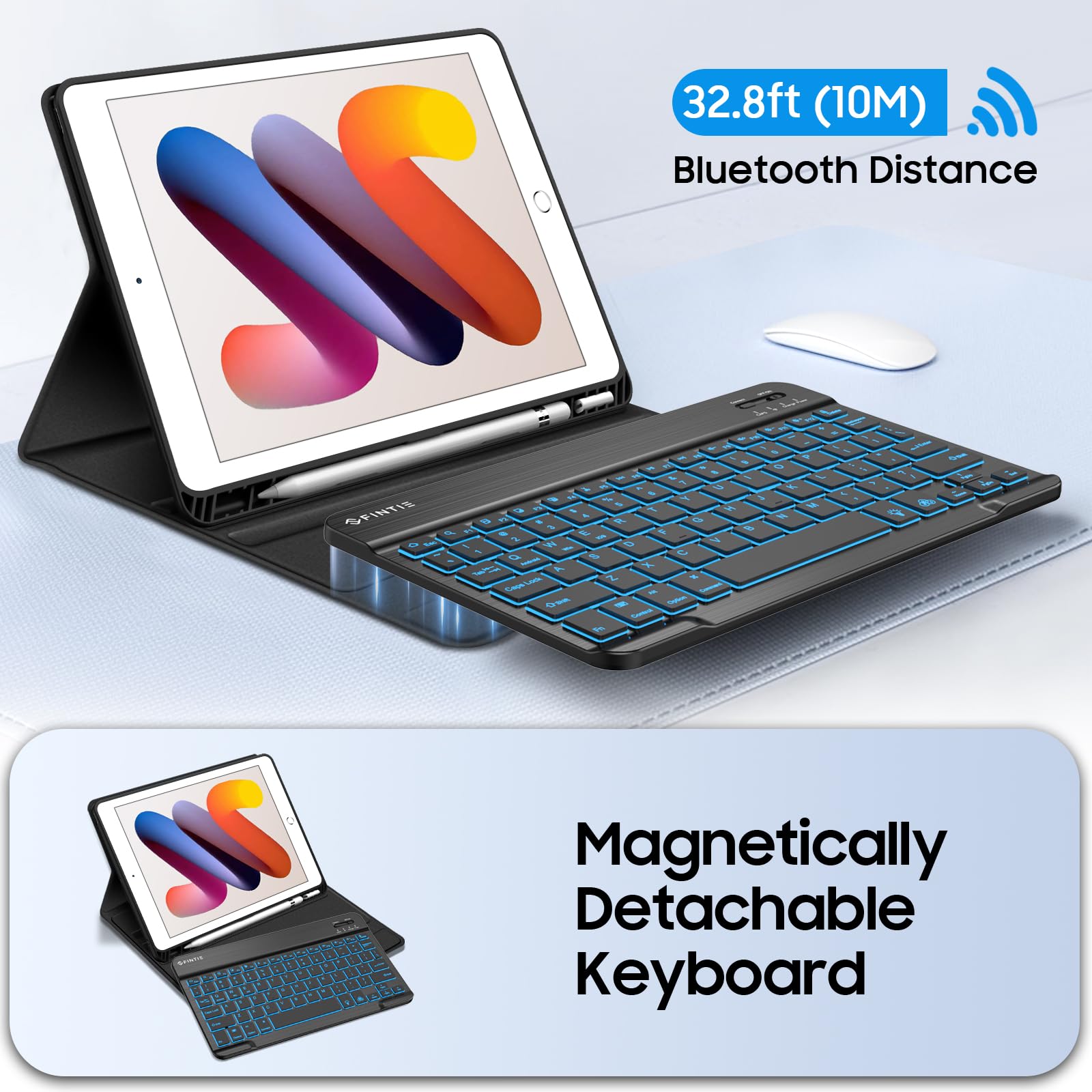 Amazon.co.jp: FINTIE (フィンティー) バックライトキーボードケース