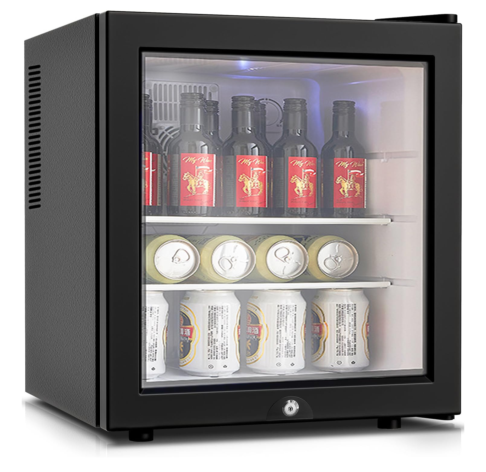 Amazon | ミニ冷蔵庫 小型 40L オシャレ 静音 一人暮らし コンパクト