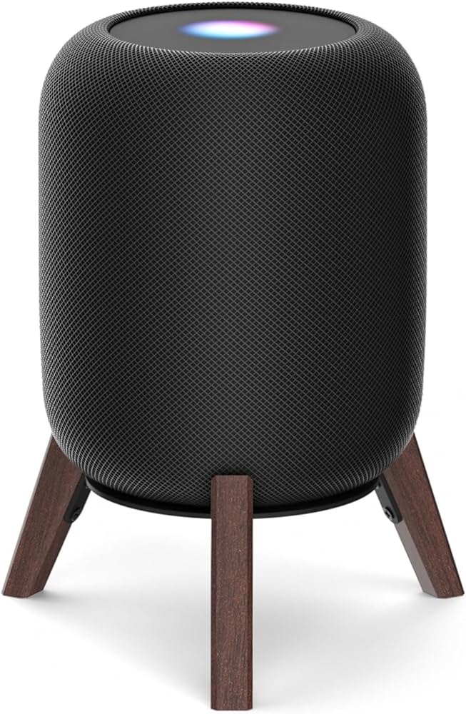 Amazon.com: Yibracki Table Wood Stand for HomePod 2nd Gen Speaker