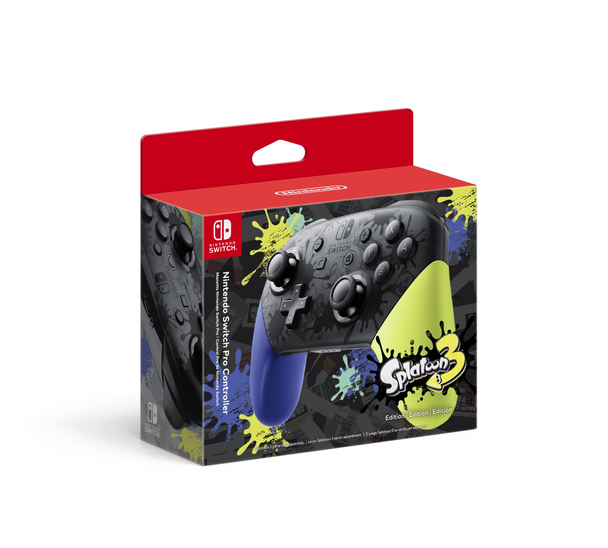 Amazon.com: Nintendo Switch™ Pro Controller Splatoon™ 3 Edition