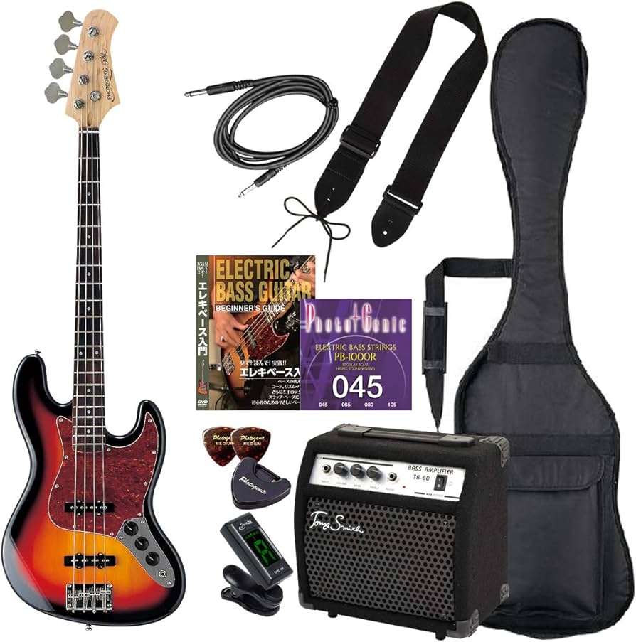 Amazon | PhotoGenic エレキベース 初心者入門エントリーセット ジャズ