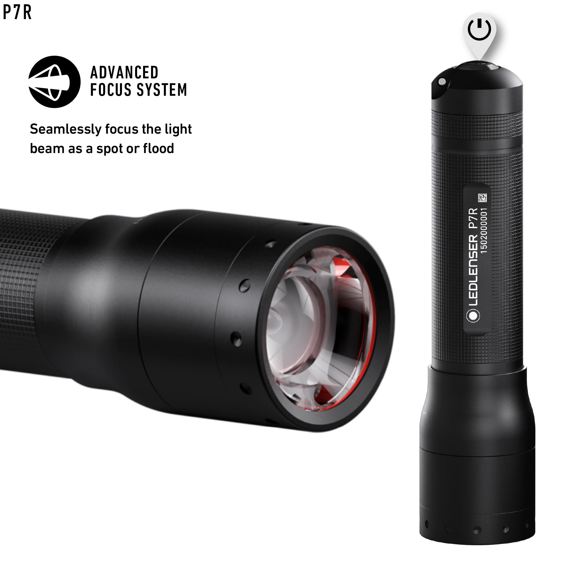 Amazon.co.jp: Ledlenser P7R 充電式懐中電灯 - アルミニウムボディ