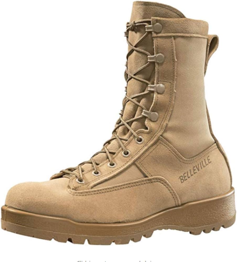 Amazon | Belleville 米国製 790 G GI 砂漠 タン ミリタリー 陸軍 戦闘