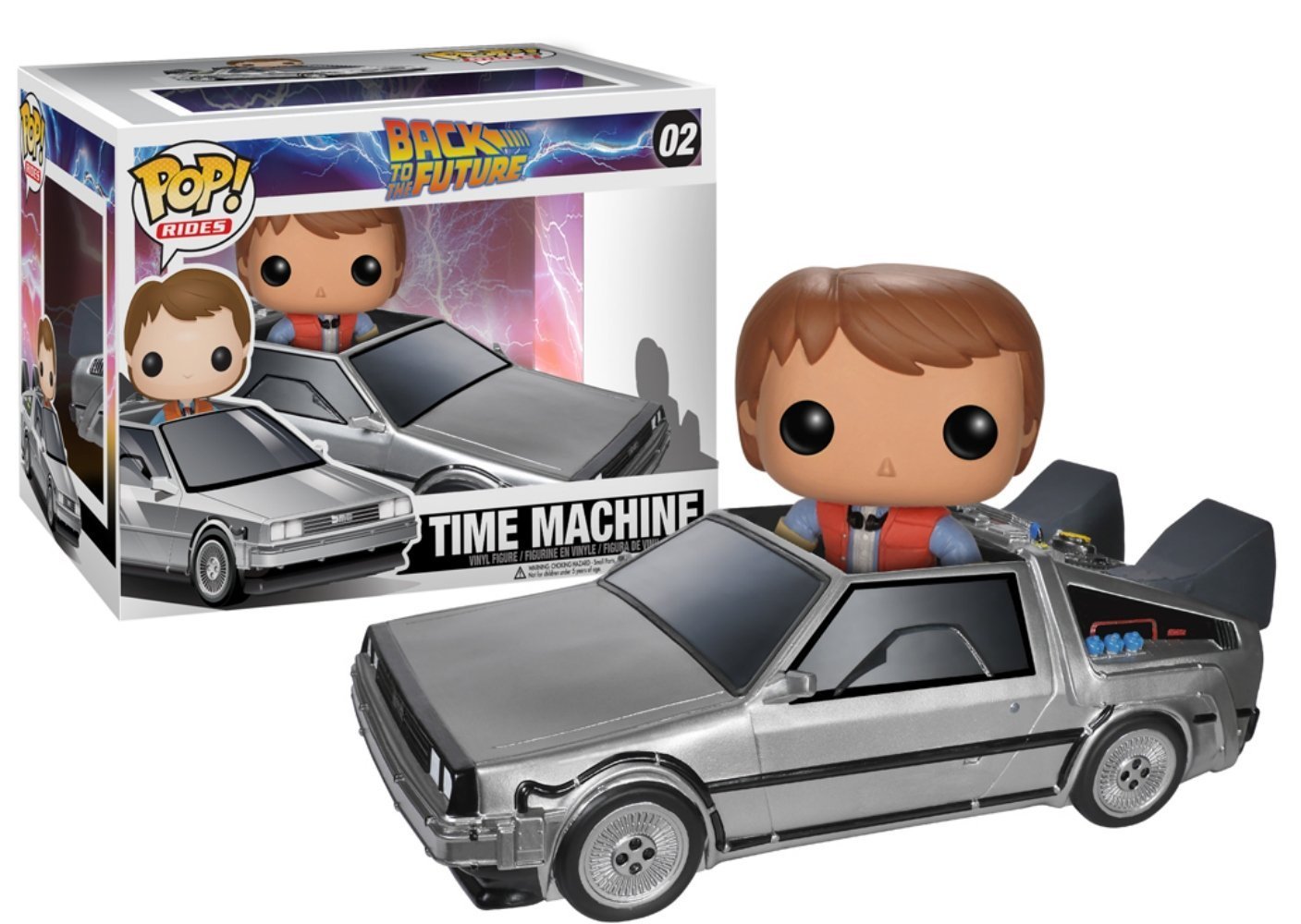 Amazon.com: Funko POP Movie (Vinyl): Back to The Future - Delorean