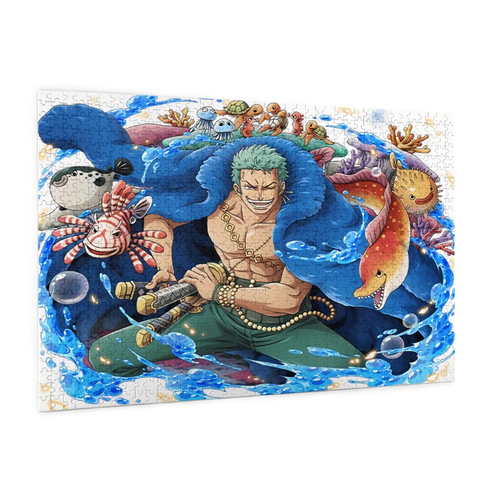 Amazon.co.jp: 1000ピース ジグソーパズル ワンピース One Piece ゾロ