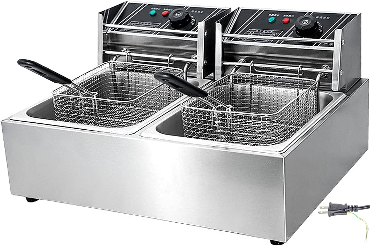 Amazon.co.jp: 電気フライヤー 卓上フライヤー 業務用フライヤー 12L