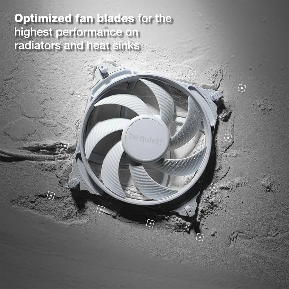 Amazon | be quiet! ケースファン Silent Wings Pro 4 120mm PWM White