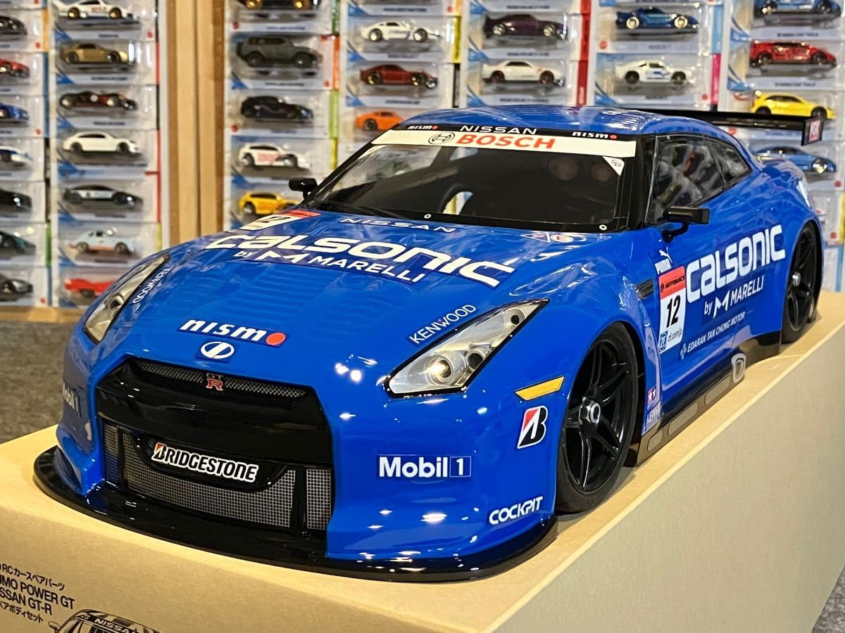 Amazon.co.jp: タミヤ ラジコン 日産 GTR R35 塗装済 スペアボディ